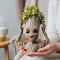 Грут с коричневой цетрарией